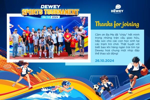 Ngày hội Thể thao Dewey 2024: Thành công nhờ sự đồng hành của Quý Phụ huynh