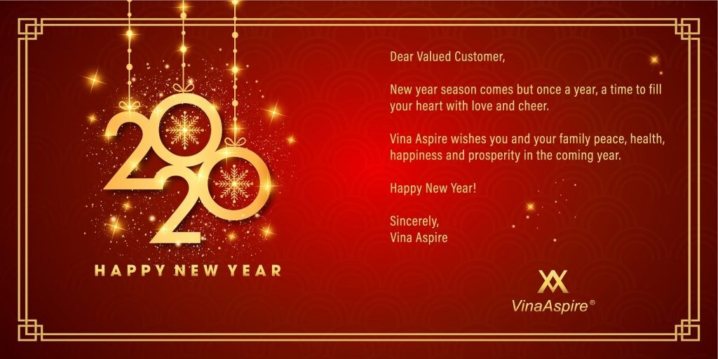Alt: Thiệp chúc mừng năm mới 2020
