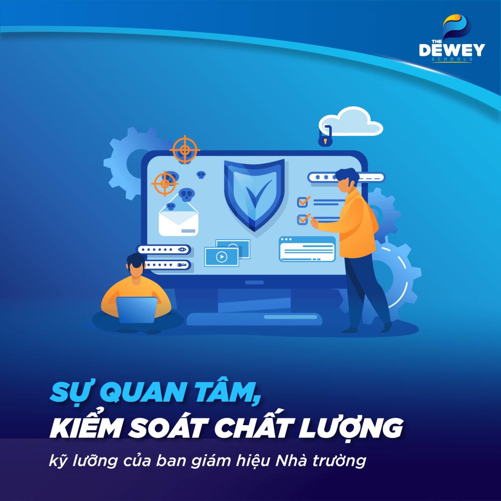 Ban giám hiệu The Dewey Schools đang họp bàn về chương trình học