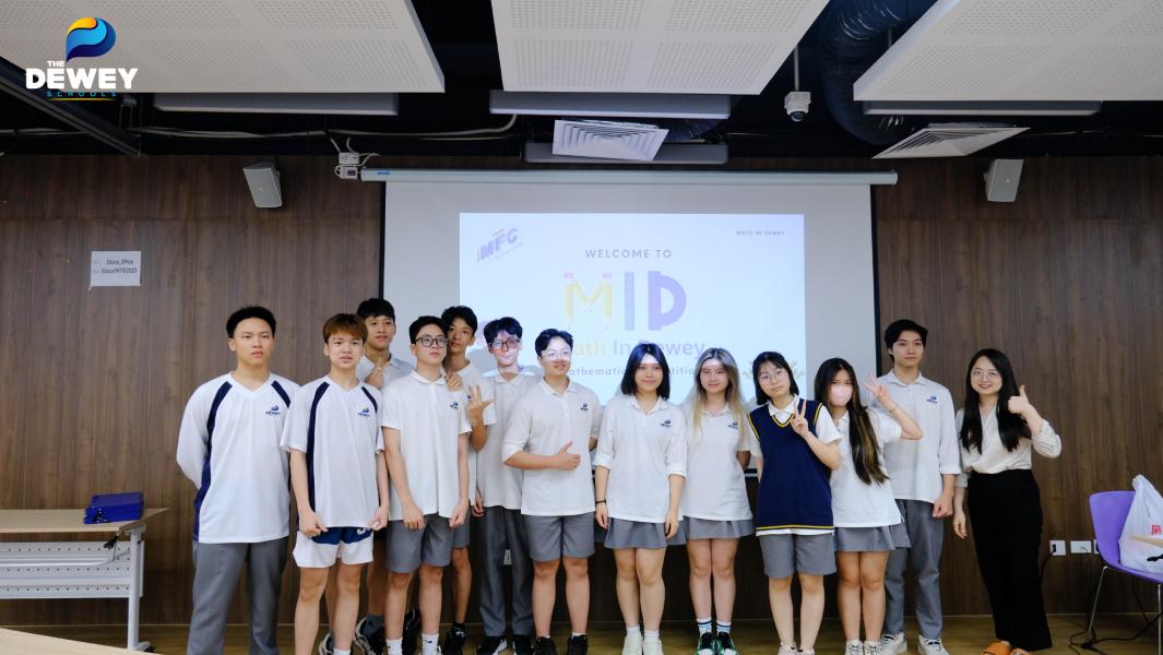 Cuộc thi Toán học “Math in Dewey” do học sinh Trường Dewey tổ chức