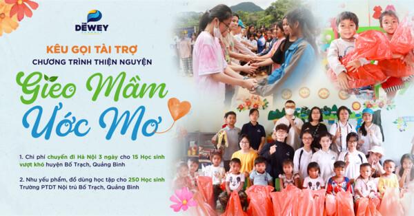 Gieo Mầm Ước Mơ: Hành Trình Yêu Thương Cho Trẻ Em Khó Khăn