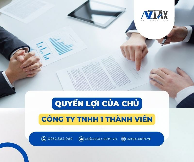quyen loi cua công ty một thành viên là gì