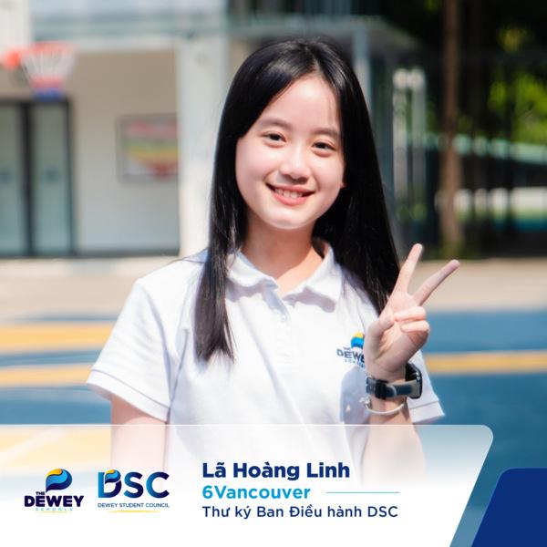Thư ký DSC Lã Hoàng Linh